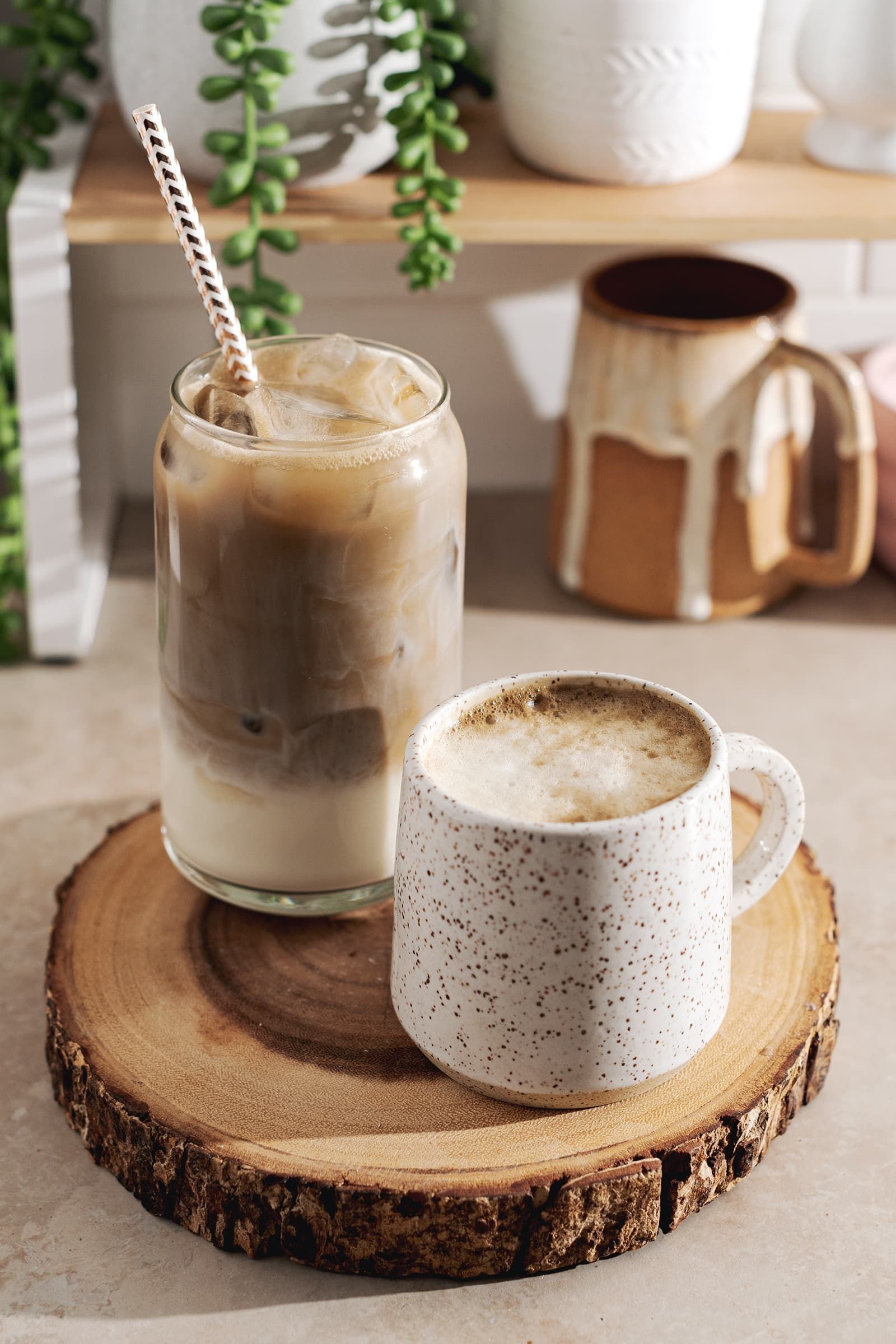 Pistachio Latte at Haraz Coffee House